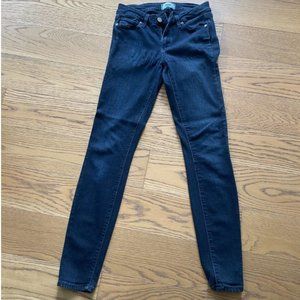 Paige Verdugo Ultra Skinny Jeans Womens Size 27 Low Rise Dark Wash Denim Pants